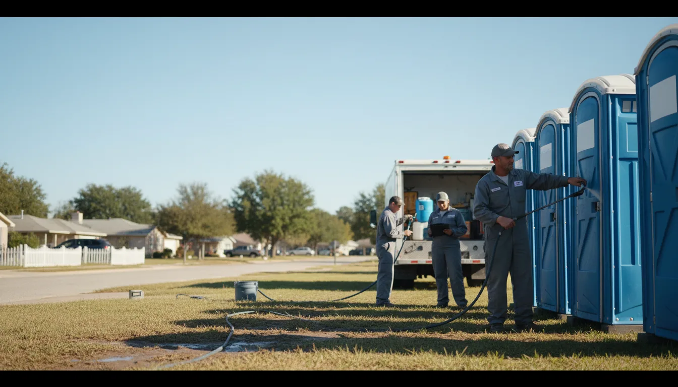 Long-Term Portable Toilet Rental in Cairo, NE near me